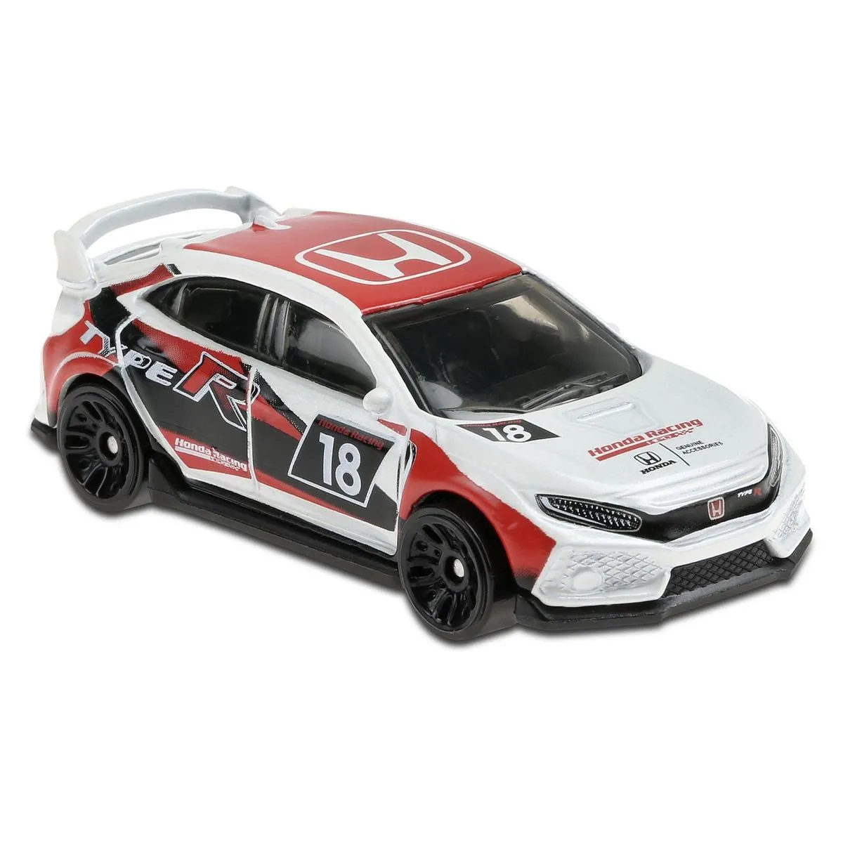 2020 Hot Wheels 2018 Honda Civic Type R FK8, white GHF50
