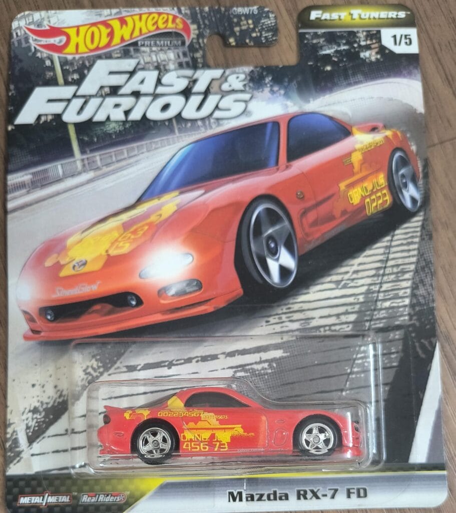 Hot Wheels Fast & Furious Mazda RX-7 FD3S RE Amemiya GJR65