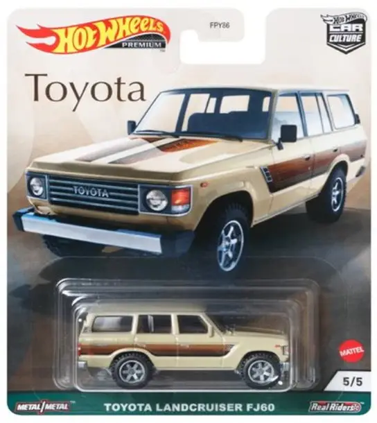 Hot Wheels Car Culture Toyota Land Cruiser FJ60 GRJ94