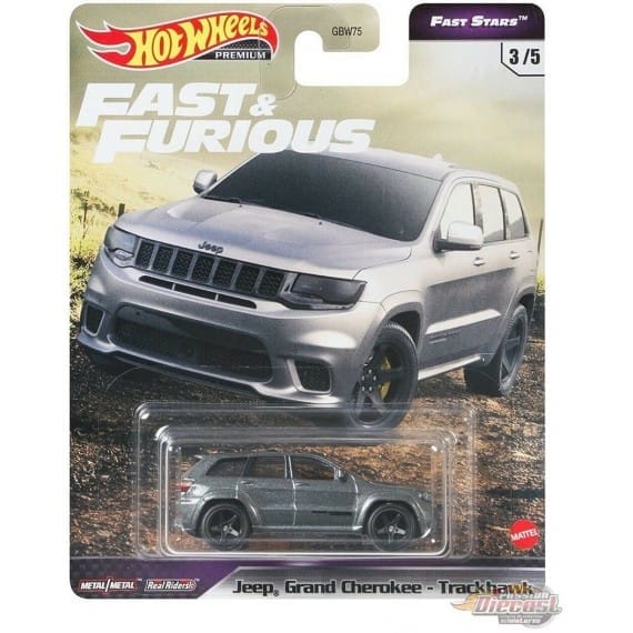 Jeep Grand Cherokee Trackhawk — Fast & Furious: Fast Stars, gris oscuro GRL74