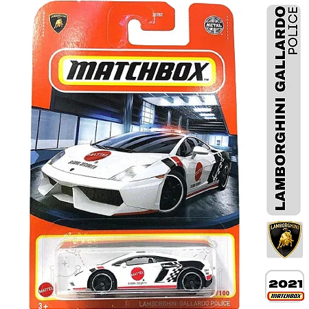 Matchbox Lamborghini Gallardo Police GVX79