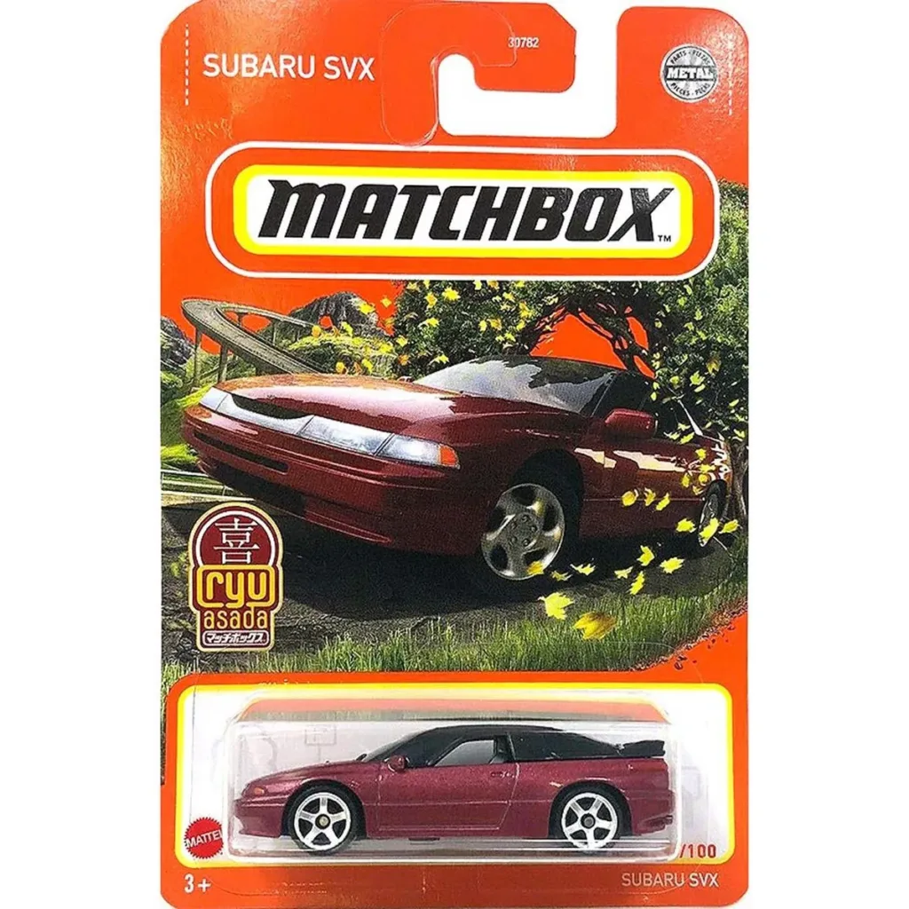 Matchbox Subaru SVX, rojo metalizado GVX98