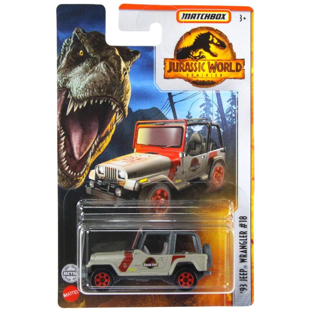 1993 Jeep Wrangler #18 — Jurassic World Dominion HBH01
