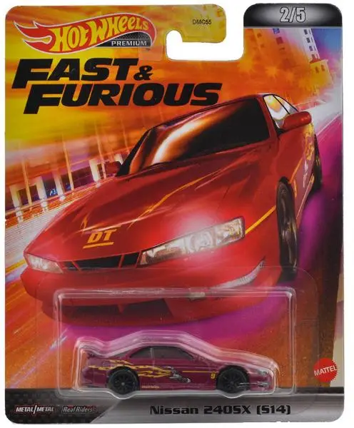 Hot Wheels Retro Entertainment Fast & Furious Nissan 240SX (S14) HCP27
