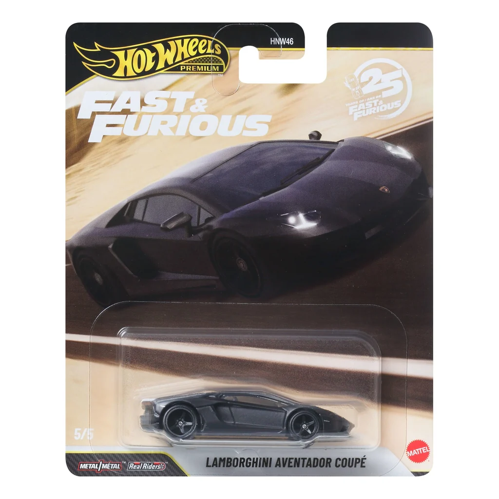 Hot Wheels Premium Fast & Furious Lamborghini Aventador Coupé JHW77