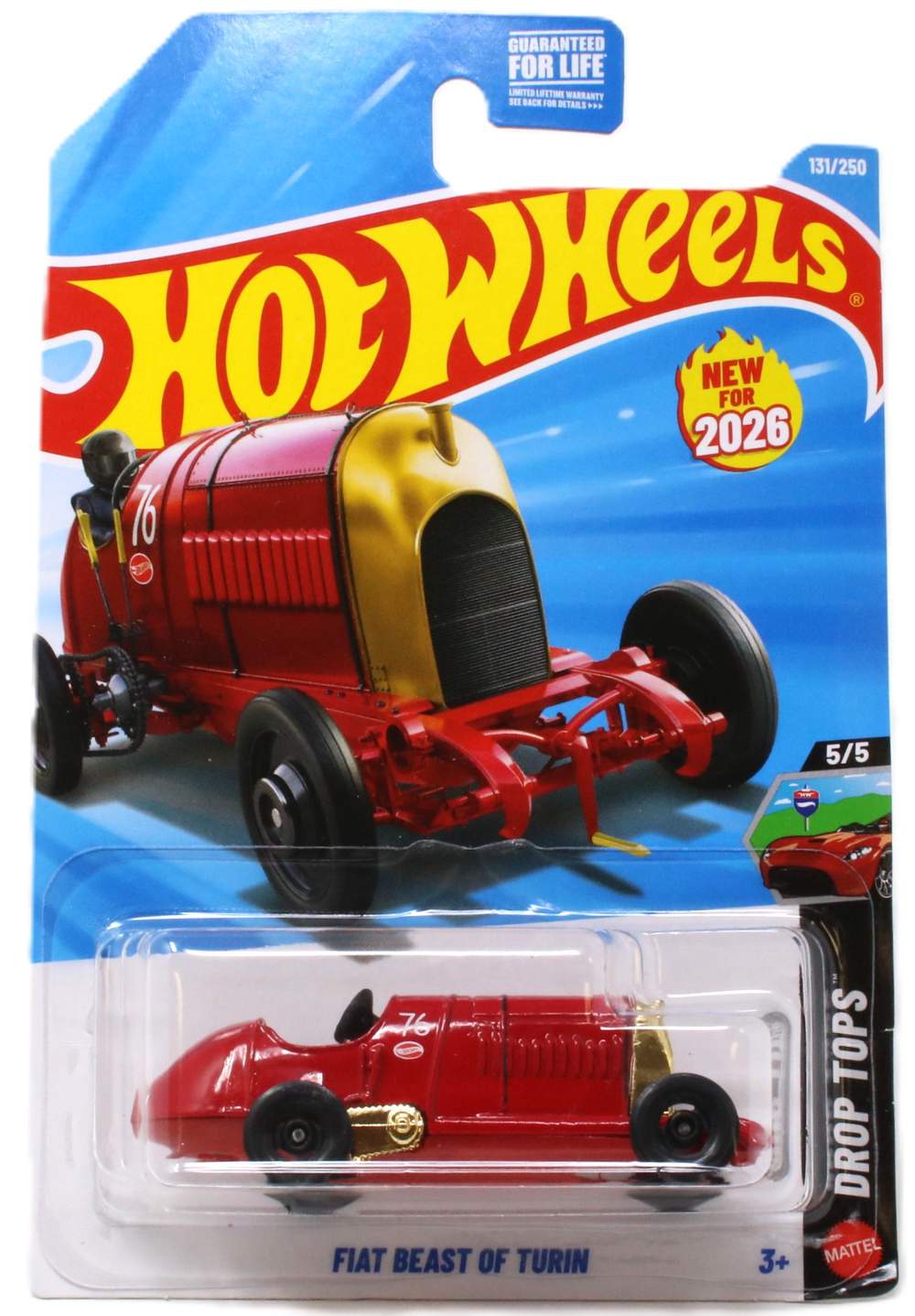 Hot Wheels Fiat Beast of Turin JJH48