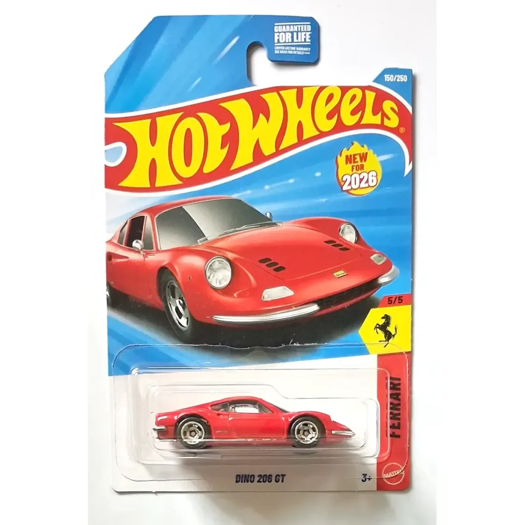 Hot Wheels Dino 206 GT JJH56