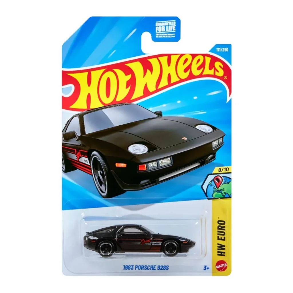 Hot Wheels 1983 Porsche 928S — HW Euro 8/10, 171/250 JJK15