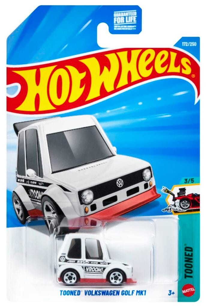 Tooned Volkswagen Golf MK1 JJK16