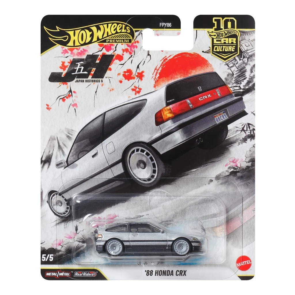 Hot Wheels Premium Car Culture '88 Honda CRX JKF13