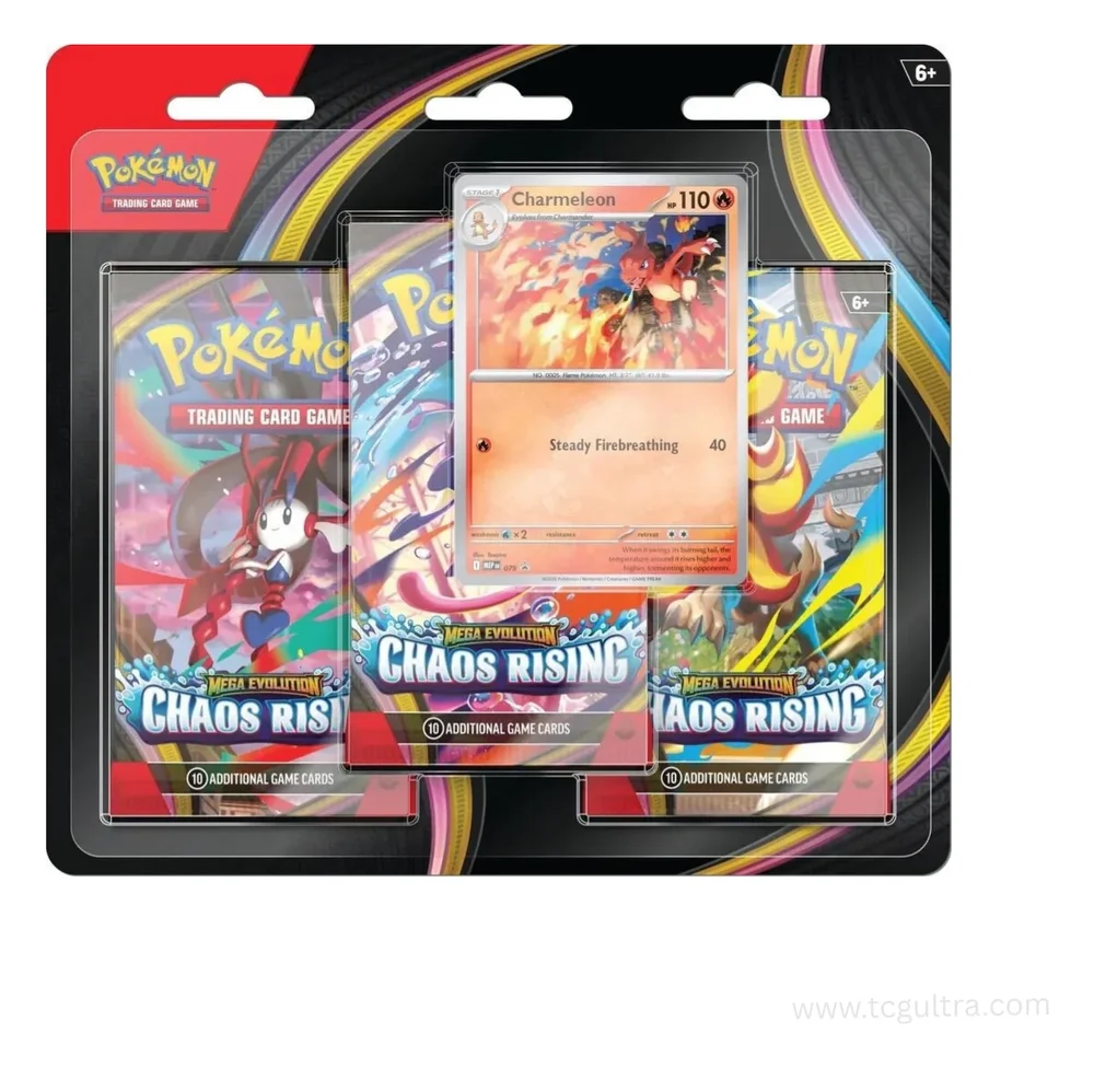 CHAOS RISING 3-PACK BLISTER [CHARMELEON] - ME04: CHAOS RISING