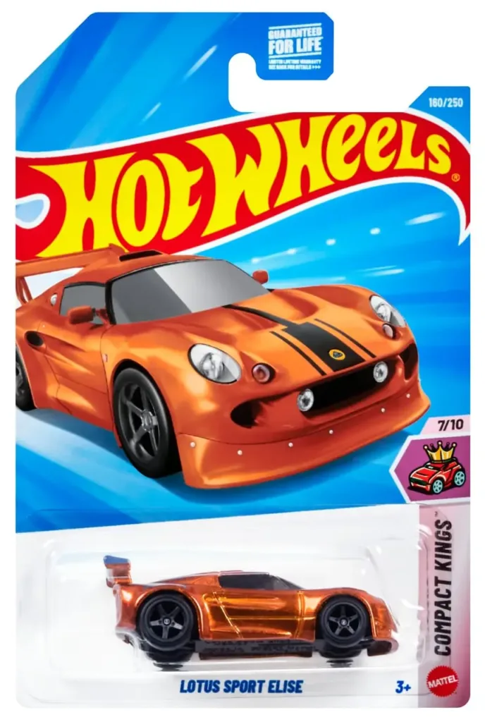 Hot Wheels Lotus Sport Elise Super Treasure Hunt, naranja Spectraflame, 2026 JJM22