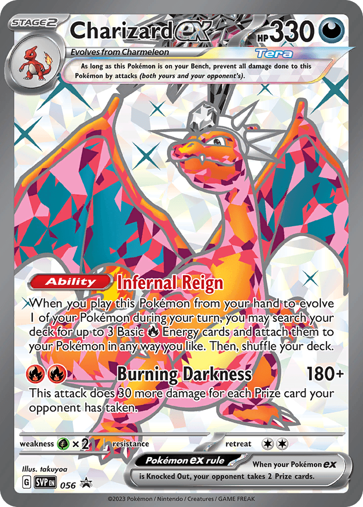 CHARIZARD EX 056