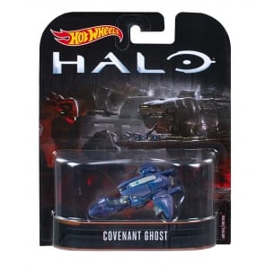 Hot Wheels Covenant Ghost 2017 Replica Entertainment Halo metalflake dark blue purple DWJ83
