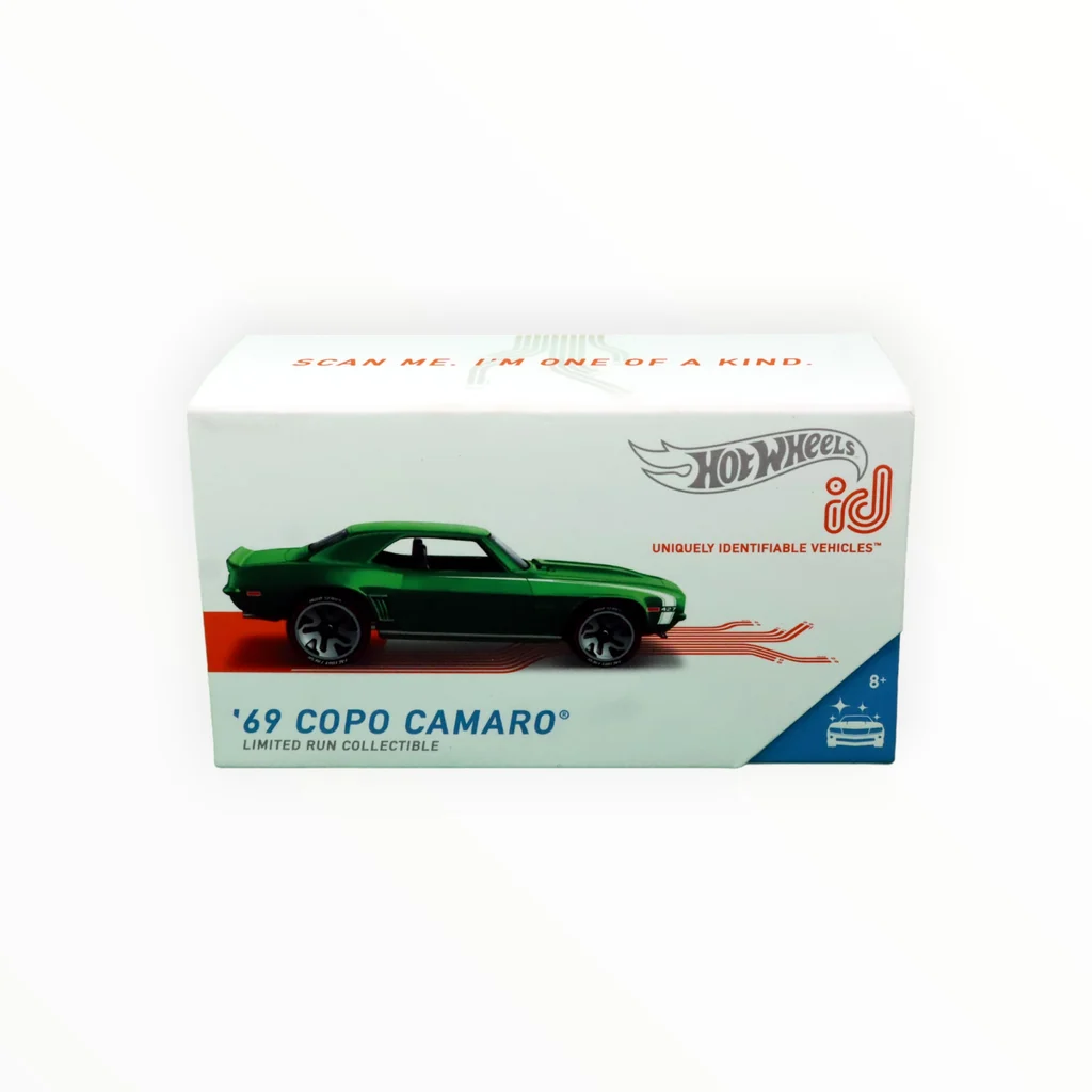 Hot Wheels '69 COPO Camaro 2020 Factory Fresh Spectraflame Green white 427 graphics GML22