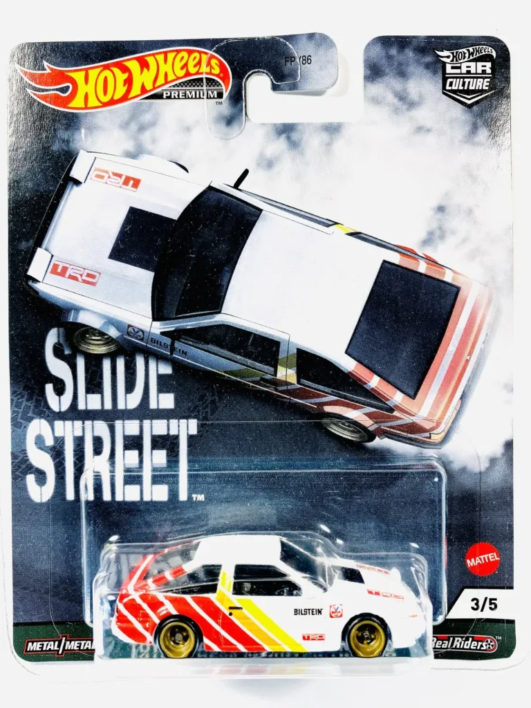 Hot Wheels Toyota AE86 Sprinter Trueno 2021 white Slide Street GRJ83