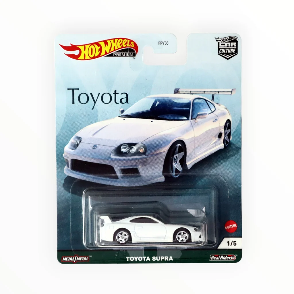 Hot Wheels Toyota Supra 2021 Car Culture Toyota white GRJ96