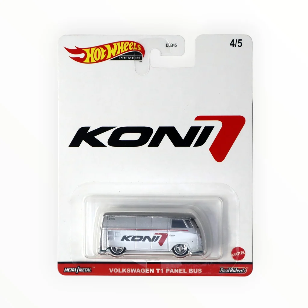 Hot Wheels Volkswagen T1 Panel Bus 2021 Speed Shop Garage metalflake silver KONI GRL28
