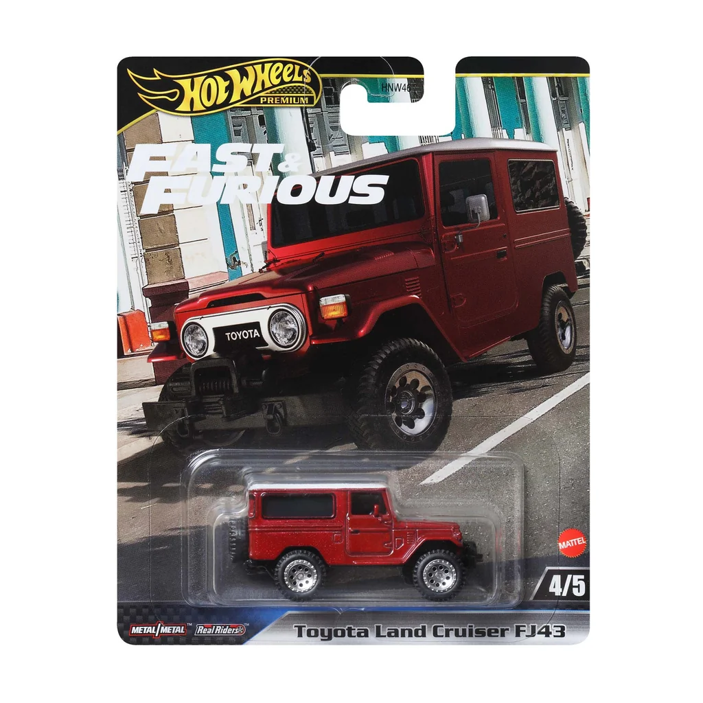 Hot Wheels Toyota Land Cruiser FJ43 2024 Fast & Furious Hot Wheels Premium Fast & Furious Toyota Land Cruiser FJ43 HRT96