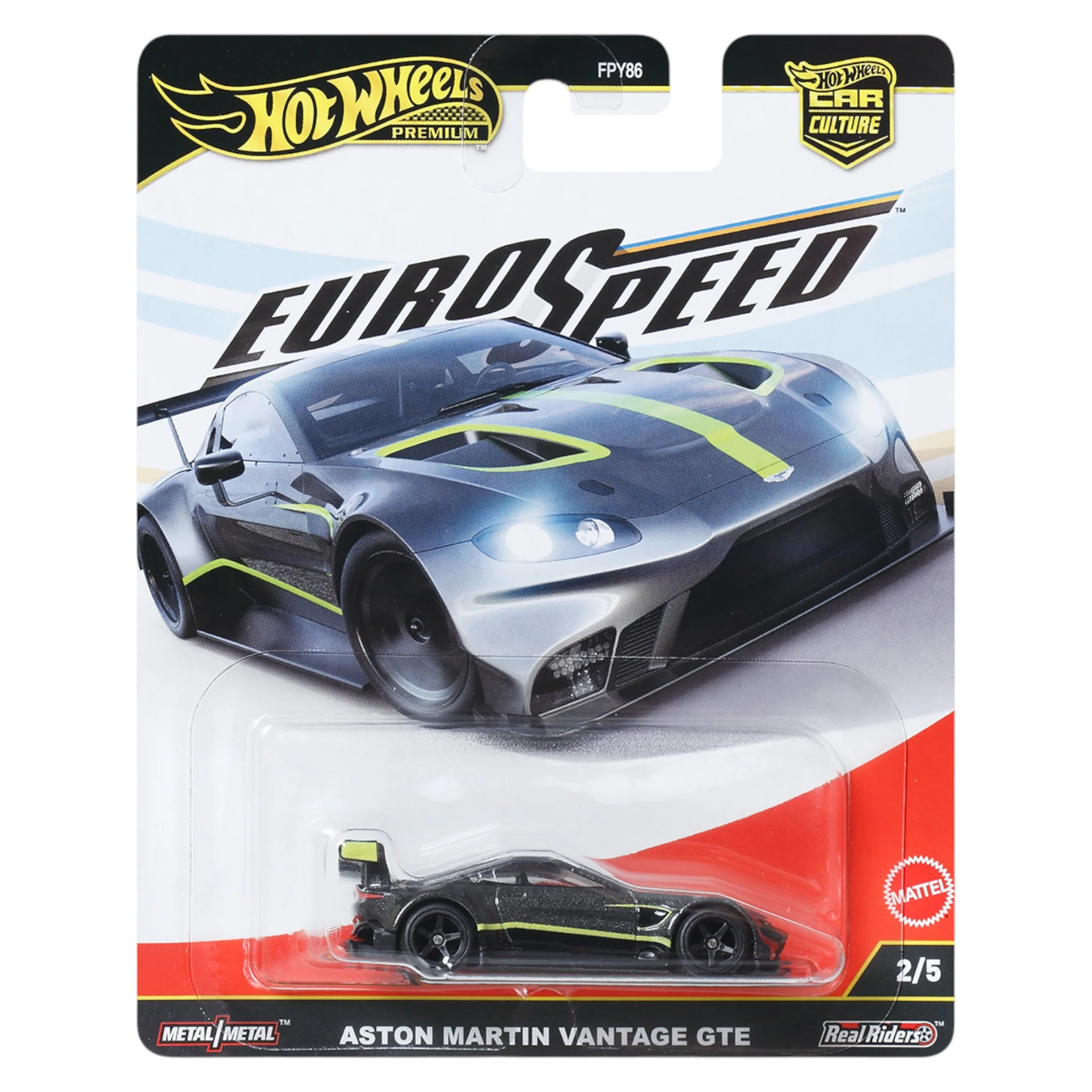 Hot Wheels, Aston Martin Vantage GTE, 2025, Euro Speed, phantom grey JBK76