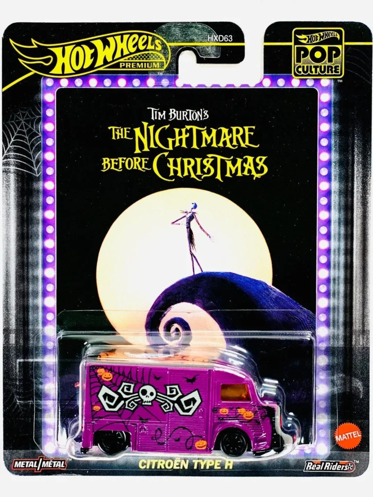 Hot Wheels Citroën Type H 2025 purple The Nightmare Before Christmas Citroën Type H — The Nightmare Before Christmas JBL78