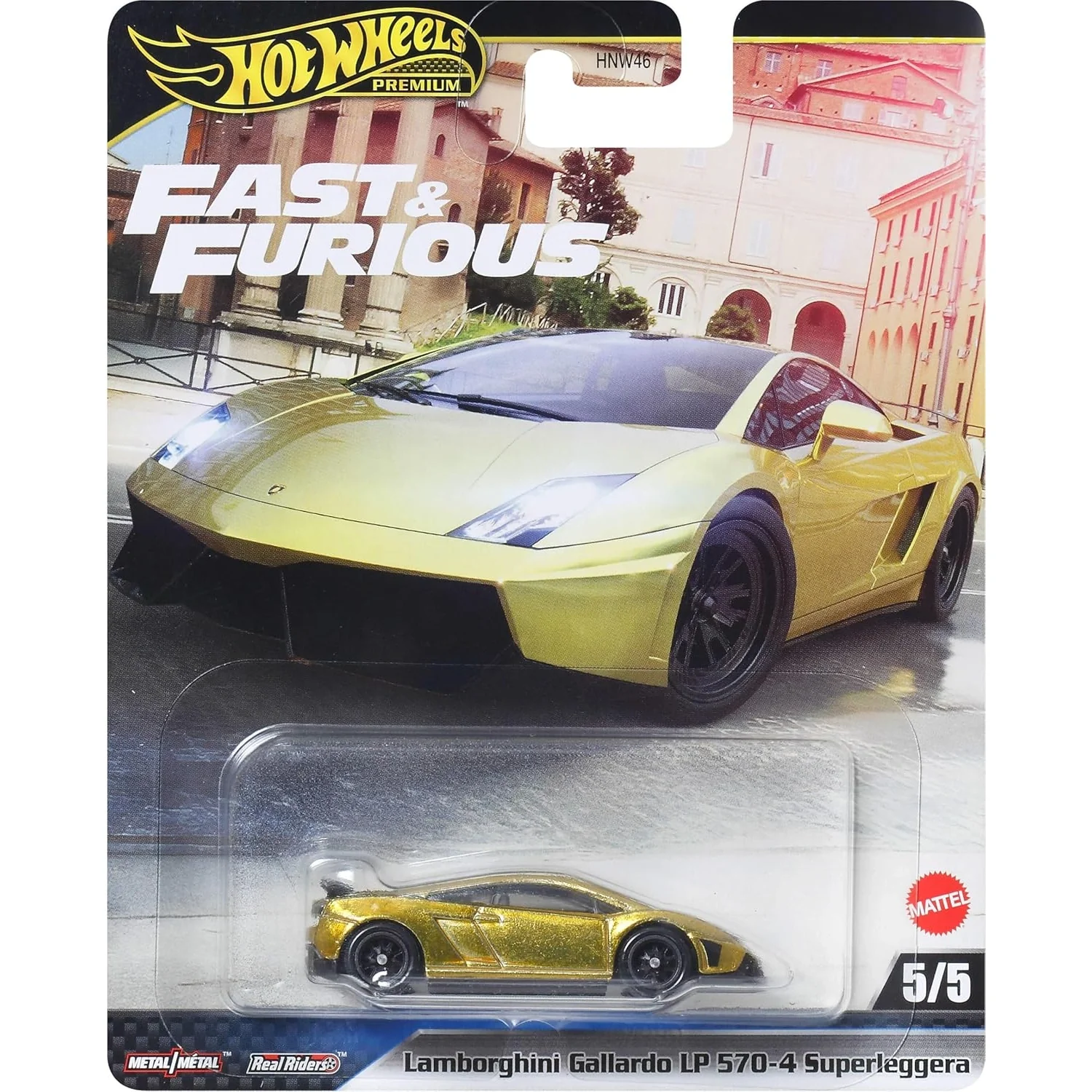 Hot Wheels Lamborghini Gallardo LP 570-4 Superleggera, 2025 Fast & Furious Hot Wheels Lamborghini Gallardo LP 570-4 Superleggera — Fast & Furious JBM01