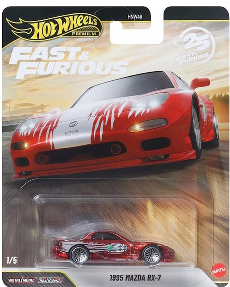 Hot Wheels 1995 Mazda RX-7 2026 Fast & Furious red JHW71