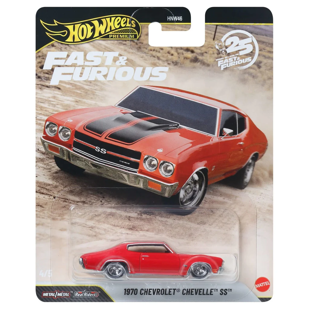 Hot Wheels 1970 Chevrolet Chevelle SS 2026 Fast & Furious red JHW73